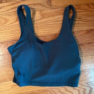 Blue P’Tula Crop Top